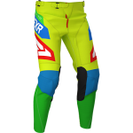 Штаны для мотокросса FXR Podium Air MX Hi Vis/Blue/Green/Red 203347-6540