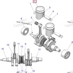 2209829 Кольцо Поршневое Для Polaris PATRIOT 9R