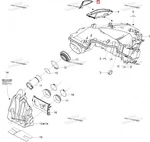 BCRXU BUSH BUSTER Защита Сетки Воздухозаборника Для Ski Doo SKANDIC, EXPEDITION, TUNDRA Rev XU 508000609