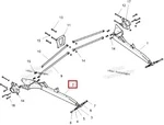 1019357-293 Рычаг Задний Продольный Правый Красный Для Polaris RZR 1019357-133, 1019357-385, 1019357-446, 1019357-458, 1019357-589, 1019357-619