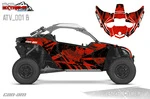 Наклейки VEL на багги BRP Can-Am Maverick X3