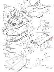 5345128 Чехол Сиденья Для Ski Doo Skandic M5345128