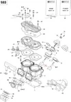 420854370 Клапан Выпускной Для Ski Doo 420854371
