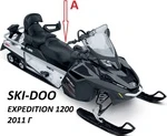 Free Wind Ремонтный Комплект 'А' Для Перетяжки Водительского Сиденья Для Ski Doo REV XU 510005327, 510005722