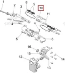 5142216 Лопатка Клапана Для Polaris 850