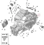 420686453 КПП Коробка Переключения Передач В Сборе Для BRP Can Am 703501186