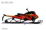 Наклейки VEL На Снегоход Ski Doo Summit Expert 002B