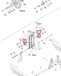 503189773 Упор Пружины Задней Подвески Левый Для Ski Doo