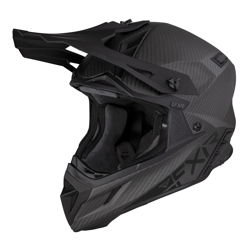 Шлем Карбоновый FXR Helium Carbon Black Quick-Release 220610-1000