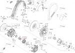 417223650 Держатель Пружины Вариатора Для Ski Doo