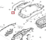 705017864 Накладка Переднего Багажника Для BRP Can Am Outlander G3