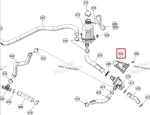 709201282 Кронштейн Термостата Для BRP Can Am OUTLANDER