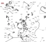515177615 Блок Кнопок Левый Для Ski Doo 515178305, 515177088, 515177678