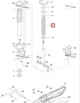 M5241330 Пружина Переднего Амортизатора Для Ski Doo Skandic 5241330