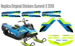 Реплика оригинальных наклеек Summit X 2018