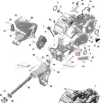 420212640 Кронштейн Коробки Передач Для BRP Can Am Maverick, Defender 420212641