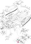 518324712 Усилитель Правой Подножки Для Ski Doo MXZ 440 Racing 2005-2007