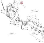 1702-529 Корпус КПП Для Arctic Cat 1702-178, 1702-445, 1702-497