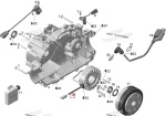 420296910 Статор Генератора Для BRP Can Am Outlander 420684850, 420684040
