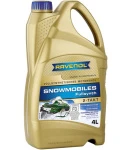 1151310-004-01-999 RAVENOL Масло Моторное Синтетическое 2Т Двухтактное Snowmobiles Fullsynth 2-Takt 4 Литра