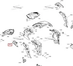 705012791 Крепеж Указателя Поворота Левый Для BRP Can Am Maverick