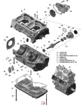420241607 Болт Картера Двигателя Для Ski Doo 420241606