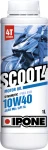 800383 IPONE Масло Моторное SCOOT 4 4T Четырехтактное 10W-40 Синтетическое 1 Литр