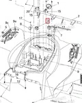 S77212RCA000 Втулка Сиденья Для BRP Can Am DS 250