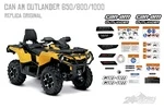 Наклейки VEL На Квадроцикл Can Am Outlander 650/800/1000 Replica Original 07-013