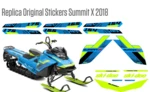 Реплика оригинальных наклеек Summit X 2018