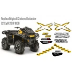 Реплика оригинальных наклеек Outlander G2 2014 XMR 1000