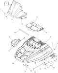 5433168 Стекло Ветровое Прозрачное Для Polaris WIDETRAK LX