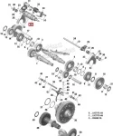 420657455 Кулиса КПП Для BRP Can Am Defender, Traxter