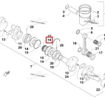 3007-885 Шестерня Привода Маслонасоса Для Arctic Cat