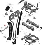 420236256 Натяжитель Цепи ГРМ Для Ski Doo 600, 900 ACE 420236395