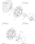 619100032 Втулка Вариатора Для Ski Doo