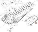 518325850 Бампер Задний Черный Для Ski Doo GRAND TOURING 2010-2018