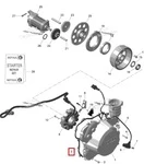 420430750 Прокладка Крышки Генератора Для Ski Doo 1200