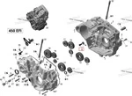 420856986 Форсунка Масляная Для BRP Can Am DS 450