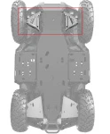 715005305 Защита Передних Рычагов Алюминиевая Для BRP Can Am Outlander G3L 706205630, 706205631