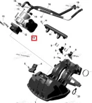 420893148 Дроссельная Заслонка Для Ski Doo 600, 900 ACE
