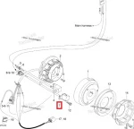 420665160 Датчик Холла Для Ski Doo 420966546, 420966545