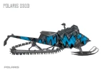 Наклейки VEL На Снегоход Polaris Axys 030D