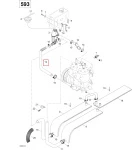 605353903 Шланг Системы Охлаждения Для BRP Lynx