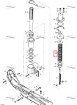 5242090 Пружина Переднего Амортизатора Для Ski Doo M5242090