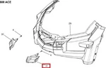 502007128 Заглушка Нижнего Поддона Левая Для Ski Doo Tundra