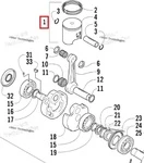 3007-863 Поршень Для Arctic Cat 570