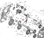 420434571 Шестерня КПП 29 Зубьев Для BRP Can Am RENEGADE, OUTLANDER 420934092