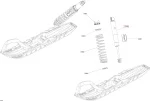 505074198 Амортизатор Передней Подвески Для BRP Lynx
