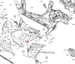705012885 Панель Задняя Левая Для BRP Can Am Maverick Sport 1000R XRC